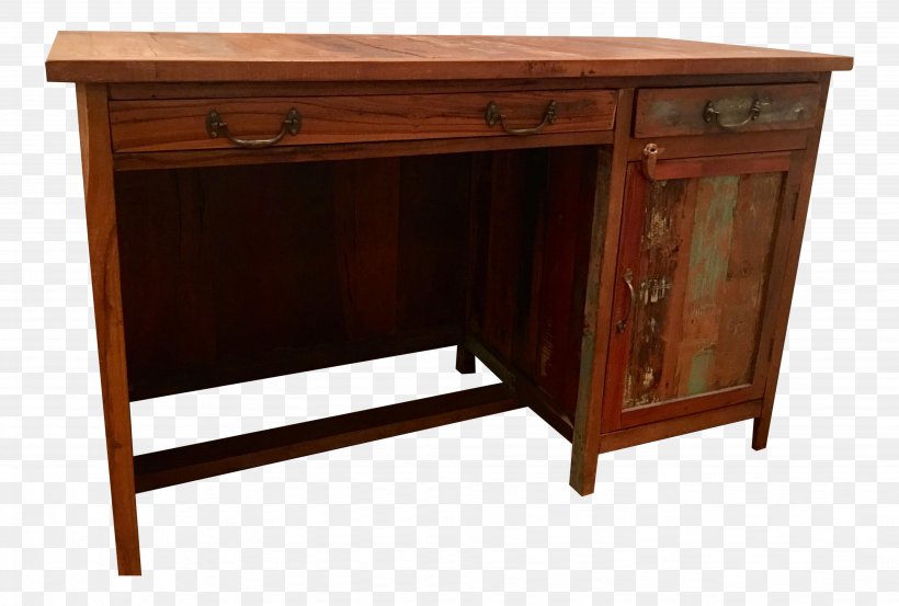 Desk Wood Stain Drawer Buffets & Sideboards, PNG, 3887x2623px, Desk, Antique, Buffets Sideboards, Drawer, Furniture Download Free