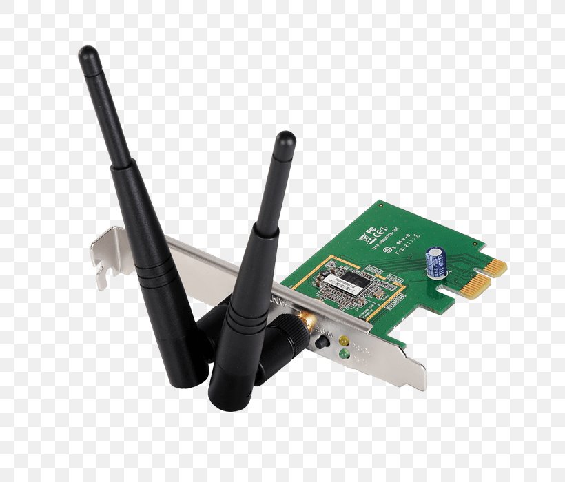 Edimax EW-7612PIn IEEE 802.11n-2009 Wireless Network Interface Controller PCI Express, PNG, 700x700px, Edimax Ew7612pin, Adapter, Computer, Conventional Pci, Edimax Download Free