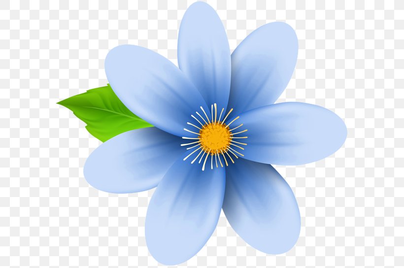 Flower Blue Desktop Wallpaper Clip Art, PNG, 600x544px, Flower, Art, Art Museum, Blue, Daisy Family Download Free