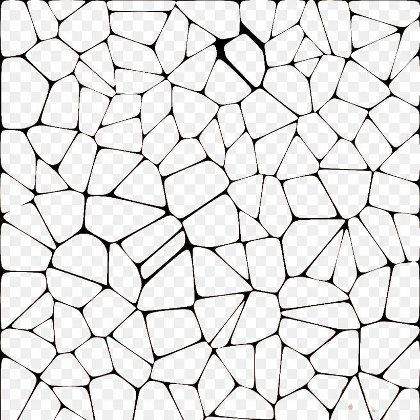 Glass Mosaic Gratis, PNG, 1024x1024px, Glass, Area, Black, Black And White, Designer Download Free