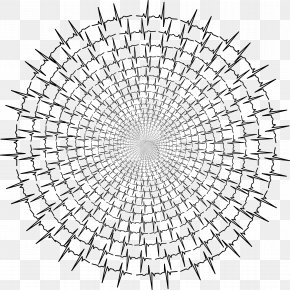 Vortex - Halftone Circle Photography PNG