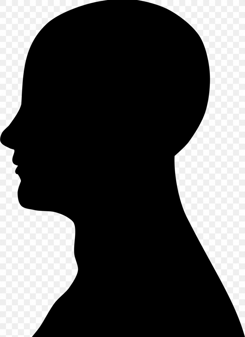 Face Hair Silhouette Black Nose, PNG, 1747x2400px, Face, Black, Cheek ...