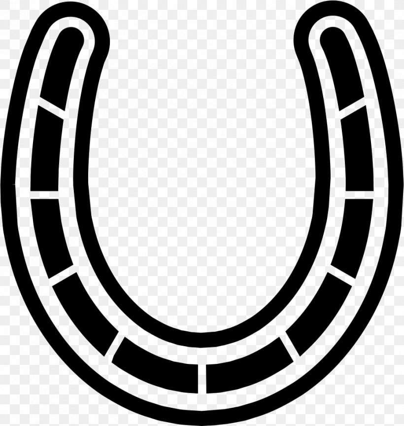 Horseshoe Clip Art, PNG, 930x981px, Horse, Area, Black And White, Brand, Horseshoe Download Free