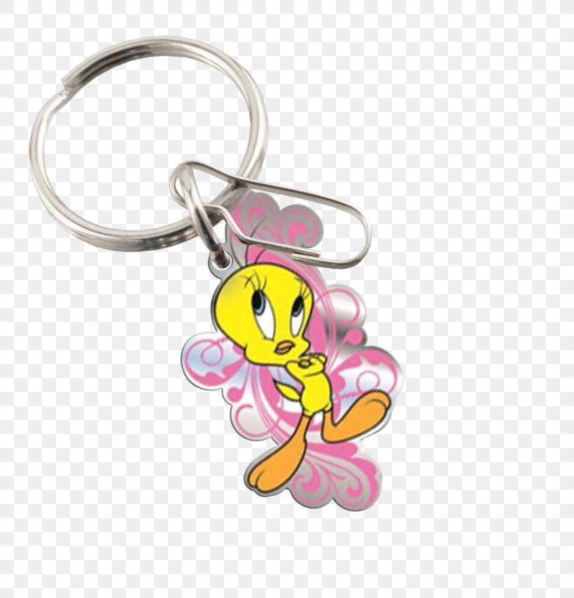 Key Chains Tweety Bird Looney Tunes, PNG, 1338x1395px, Key Chains, Air Fresheners, Bird, Bird Of Prey, Body Jewellery Download Free