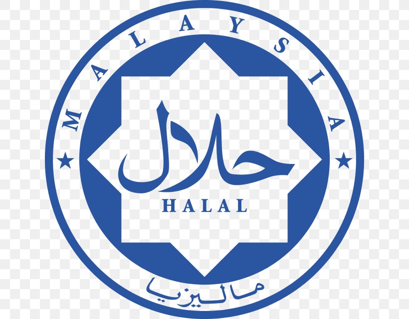 Halal Malaysian Cuisine Department Of Islamic Development Malaysia Clip Art, PNG, 640x640px, Halal, Area, Blue, Brand, Certification Download Free