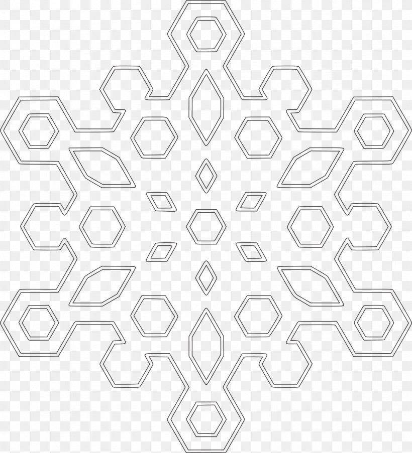 Snowflake Line Art Drawing, PNG, 1162x1280px, Snowflake, Area, Art, Black And White, Christmas Download Free