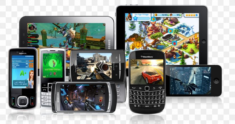 Mobile Game Video Game Mobile Phones Computer, PNG, 979x517px, Watercolor, Cartoon, Flower, Frame, Heart Download Free