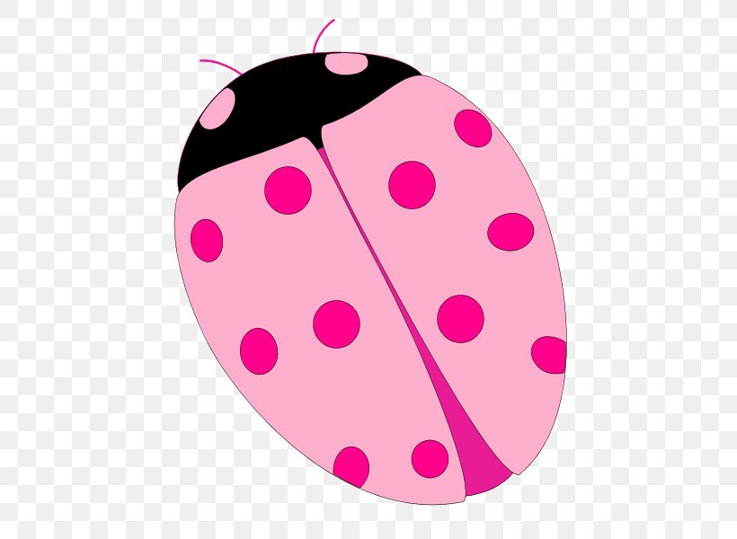 Polka Dot Ladybird Beetle Circle Pink M Clip Art, PNG, 600x600px, Polka Dot, Heart, Ladybird, Ladybird Beetle, Magenta Download Free