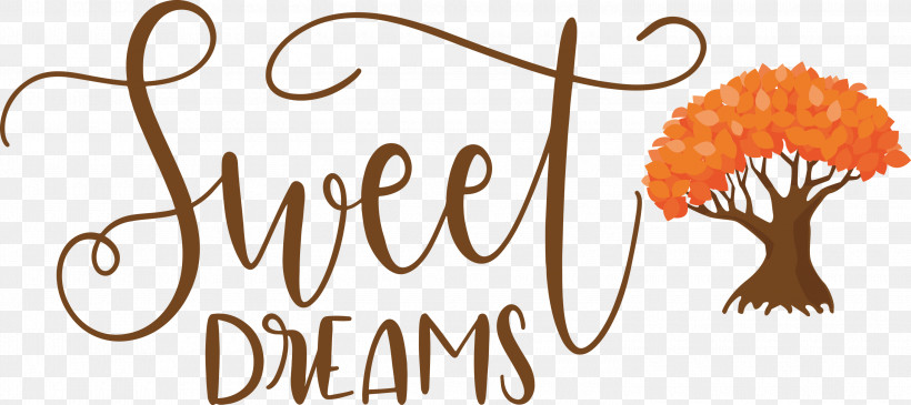 Sweet Dreams Dream, PNG, 3000x1336px, Sweet Dreams, Calligraphy, Dream, Flower, Logo Download Free