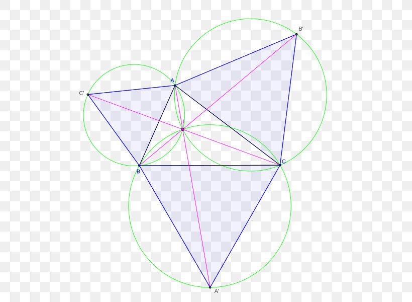 Fermat Point Napoleon's Theorem Triangle Geometry, PNG, 585x600px, Fermat Point, Area, Distance, Euclidean Geometry, Euclidean Space Download Free