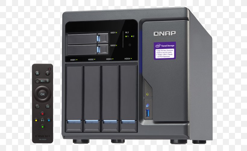 QNAP TVS-682-I3-8G 6 Bay NAS Network Storage Systems QNAP Systems, Inc. Intel Core I3, PNG, 800x500px, Network Storage Systems, Celeron, Computer Case, Computer Component, Computer Hardware Download Free