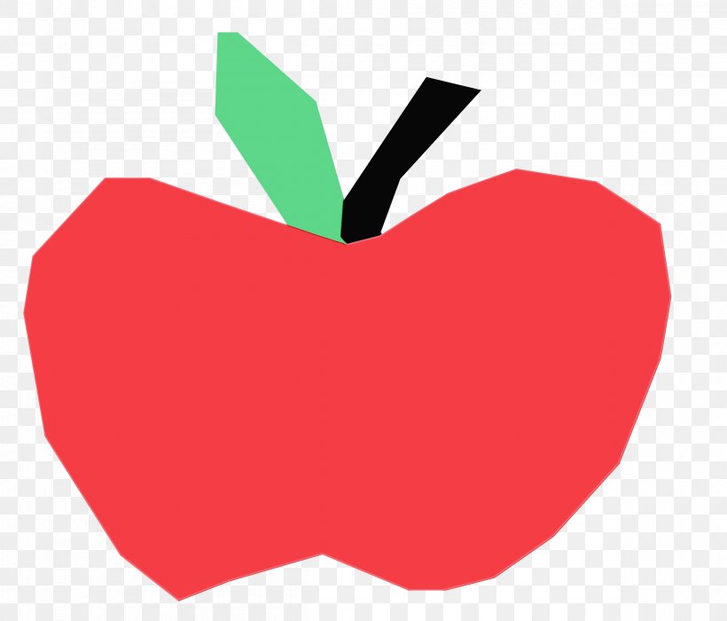 Red Apple Clip Art Fruit Plant, PNG, 2400x2050px, Watercolor, Apple, Fruit, Heart, Logo Download Free