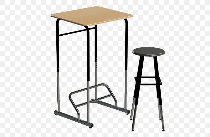 Standing Desk Office School, PNG, 640x535px, Standing Desk, Bar Stool, Child, Classroom, Desk Download Free