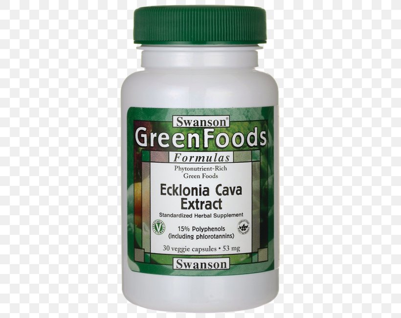 Ecklonia Cava Dietary Supplement Extract Swanson Health Products, PNG, 650x650px, Dietary Supplement, Algae, Brown Algae, Cauliflower, Ecklonia Download Free