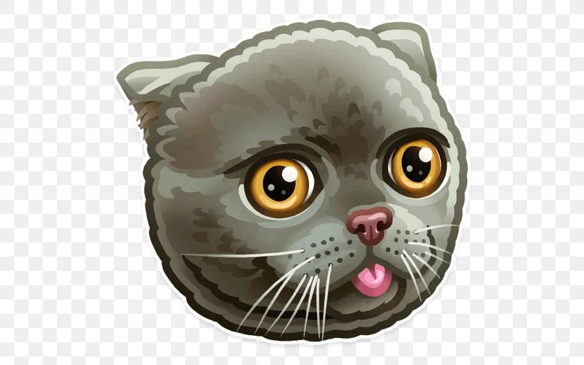 Kitten Whiskers Sticker Tabby Cat, PNG, 512x512px, Kitten, Animal, Carnivoran, Cat, Cat Like Mammal Download Free