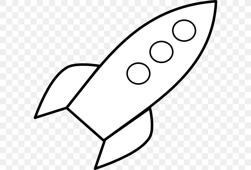 Rocket Spacecraft Template Paper Stencil, PNG, 600x555px, Rocket, Area, Artwork, Black, Black And White Download Free