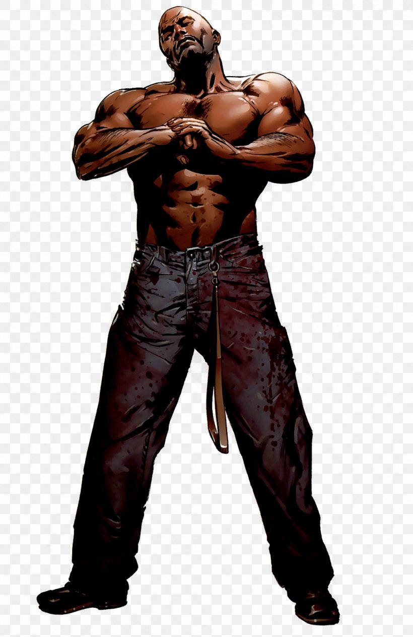 Luke Cage The New Avengers Marvel Comics Character Superhero, PNG, 1043x1608px, Luke Cage, Abdomen, Actor, Aggression, Arm Download Free