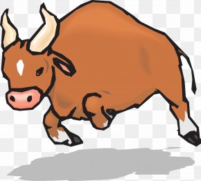 Bull - Spanish Fighting Bull English Longhorn Clip Art PNG