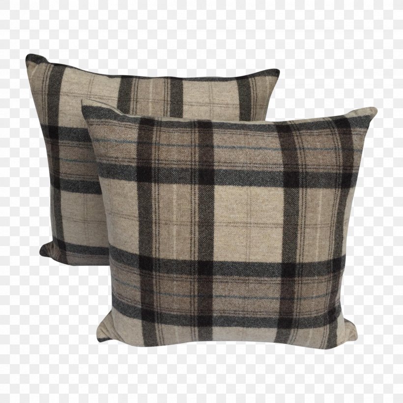Cushion Throw Pillows Tartan Couch, PNG, 2448x2448px, Cushion, Chairish, Check, Couch, Grey Download Free