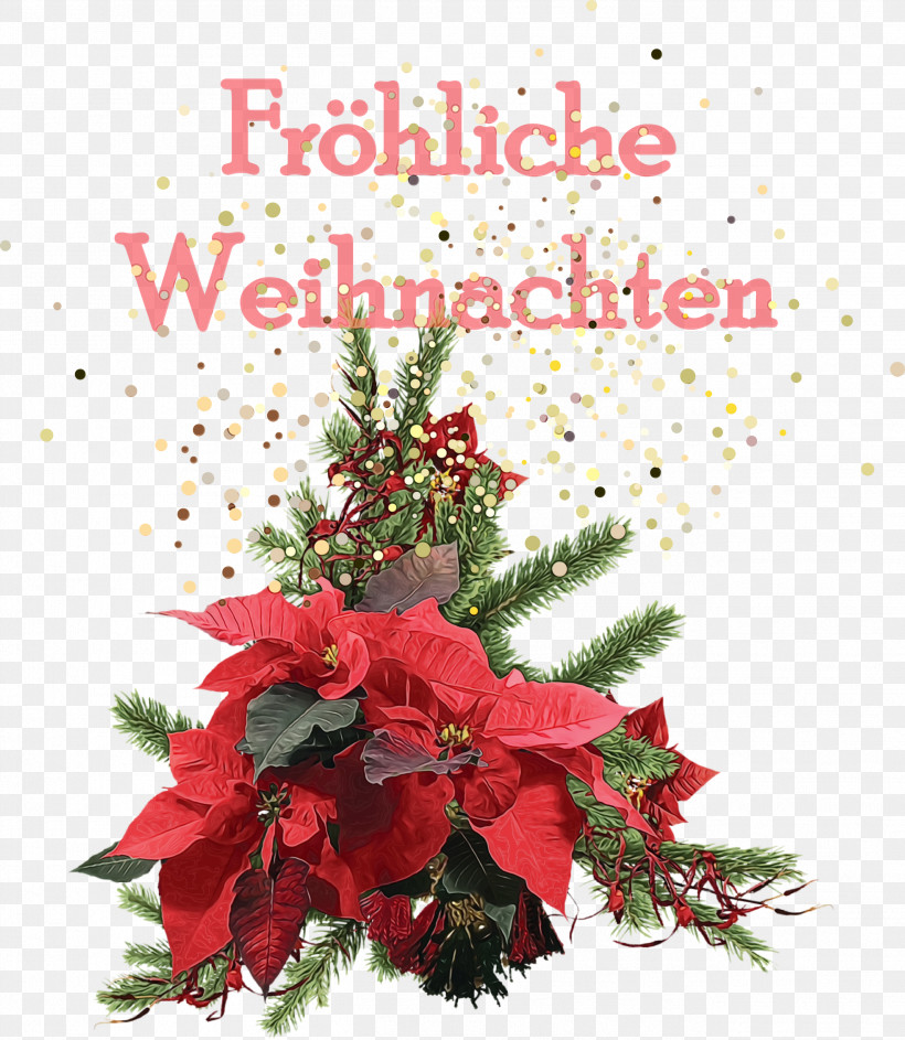 Floral Design, PNG, 2606x3000px, Frohliche Weihnachten, Animation, Christmas Day, Floral Design, Flower Download Free