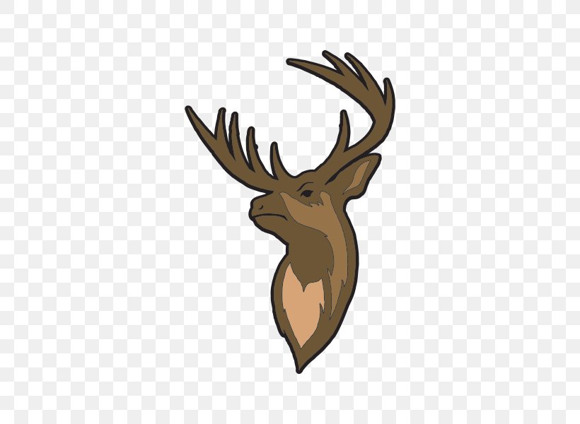 Reindeer Elk Decal Sticker, PNG, 600x600px, Deer, Antler, Decal, Elk, Etsy Download Free