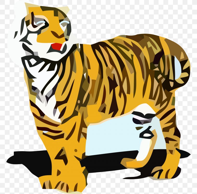 Tiger Clip Art Image Cat, PNG, 768x806px, Tiger, Animal Figure, Big Cats, Carnivoran, Cat Download Free