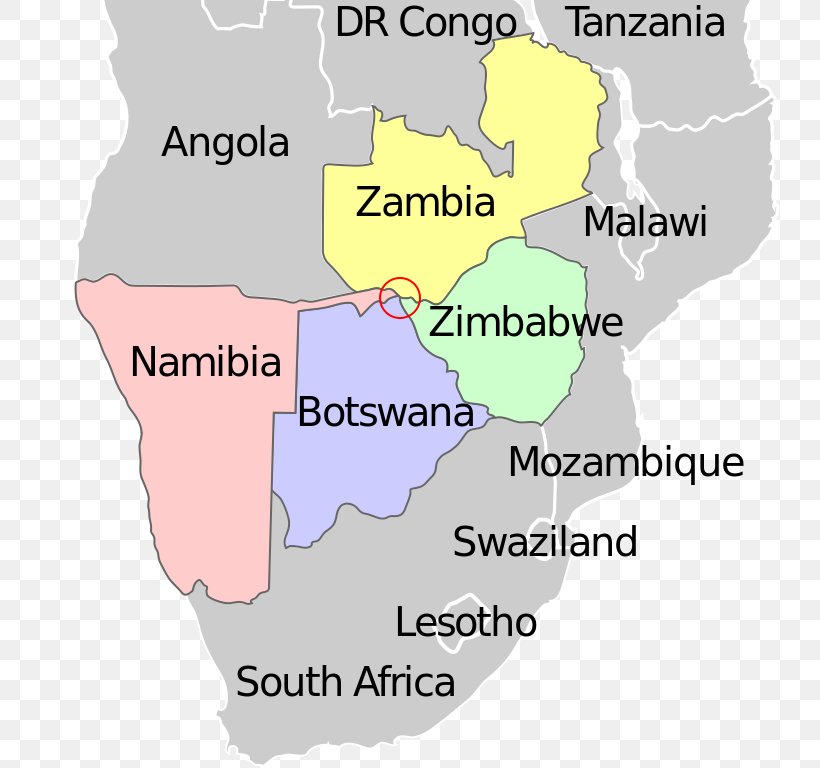 Zimbabwe Kazungula Namibia Botswana Quadripoint, PNG, 768x768px, Zimbabwe, Africa, Area, Border, Botswana Download Free