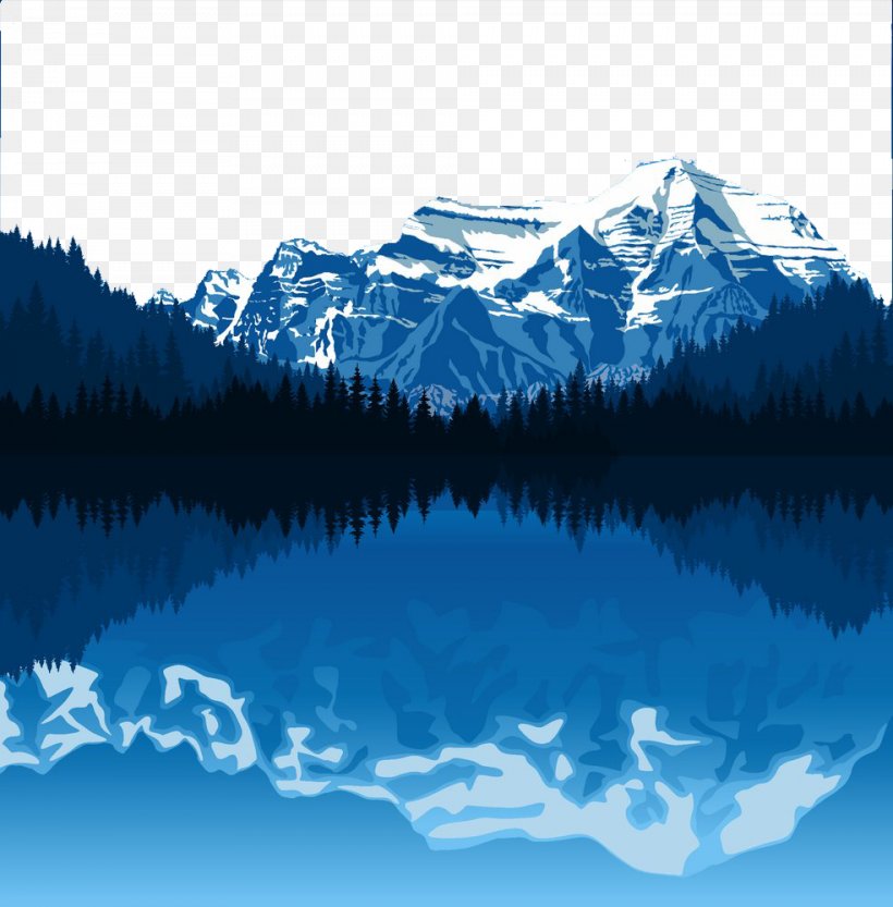 Alaska Range Landscape Mountain Illustration, PNG, 984x1000px, Alaska Range, Arctic, Calm, Daytime, Elevation Download Free