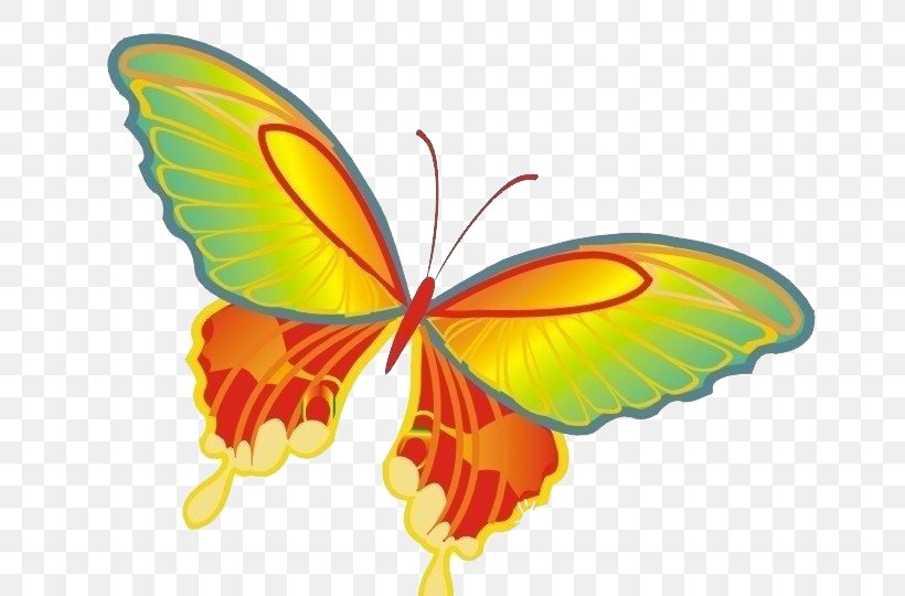 Butterfly Clip Art, PNG, 756x540px, Butterfly, Animation, Arthropod, Brush Footed Butterfly, Cartoon Download Free