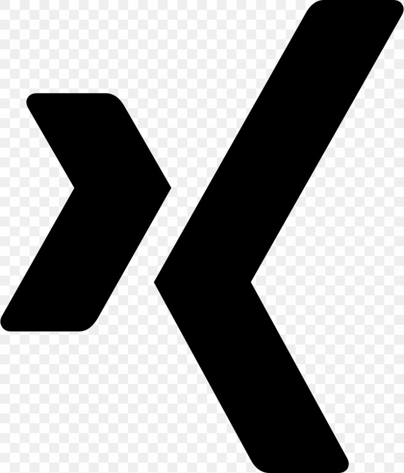 XING Trovus Tech GmbH Logo, PNG, 836x980px, Xing, Black, Black And White, Brand, Business Download Free
