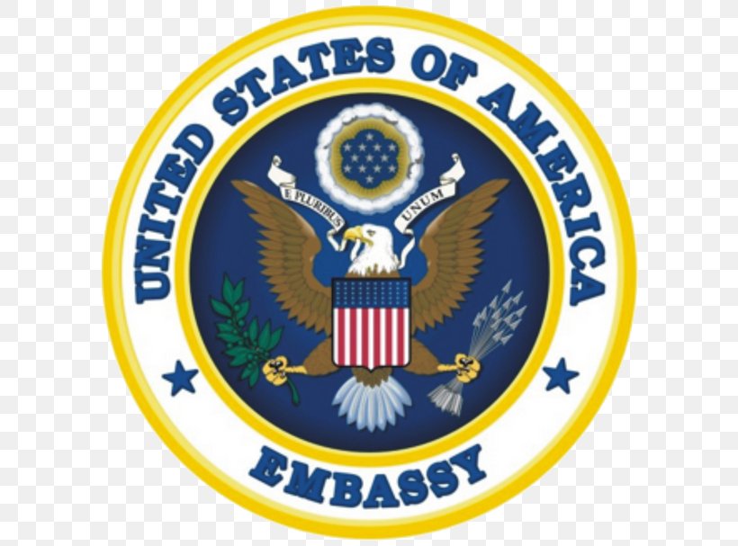 Embassy Of The United States, Kiev Diplomatic Mission Consulate General Of The United States, Jerusalem, PNG, 605x607px, United States, Badge, Brand, Consul, Consulate Download Free