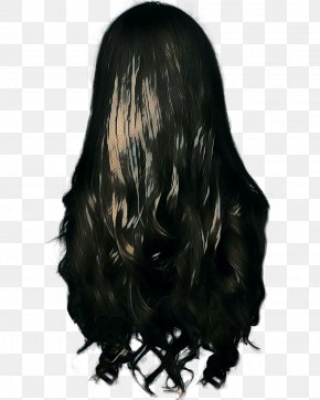 Artificial Hair Integrations Feathered Hair - Hair Cartoon PNG