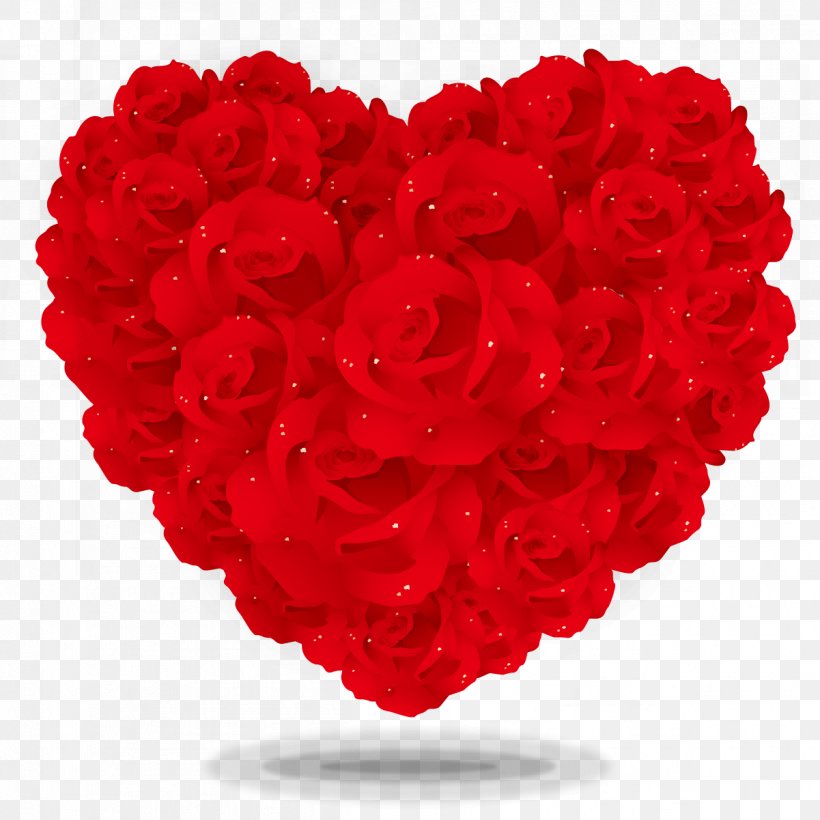 Heart Valentines Day Rose Illustration, PNG, 1201x1201px, Heart, Carnation, Cut Flowers, Floral Design, Floristry Download Free