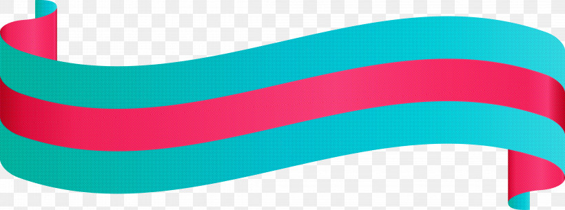 Ribbon S Ribbon, PNG, 4352x1621px, Ribbon, Aqua, Green, Line, Pink Download Free