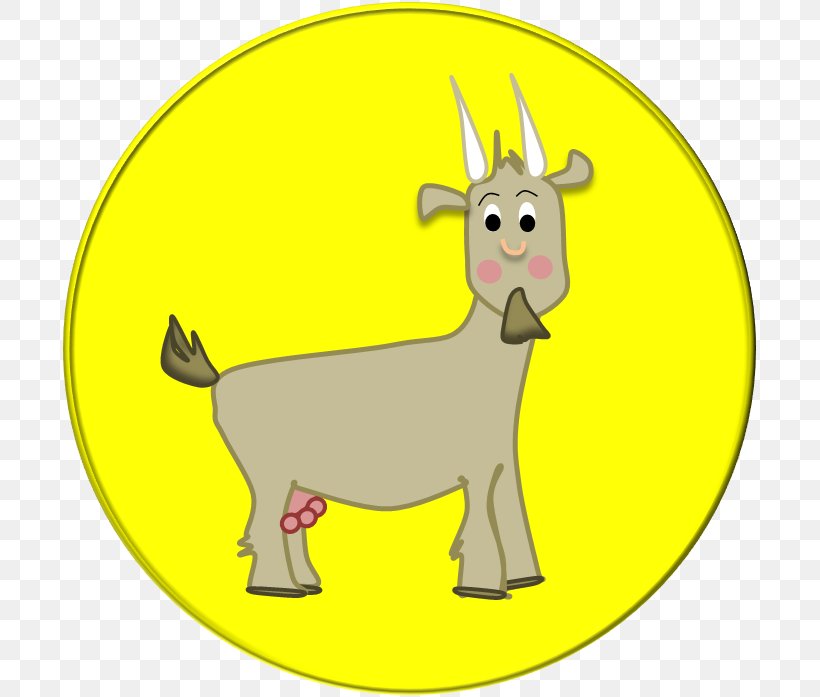 Sheep Goat Clip Art Deer Illustration, PNG, 697x697px, Sheep, Cow Goat Family, Deer, Goat, Goat Antelope Download Free