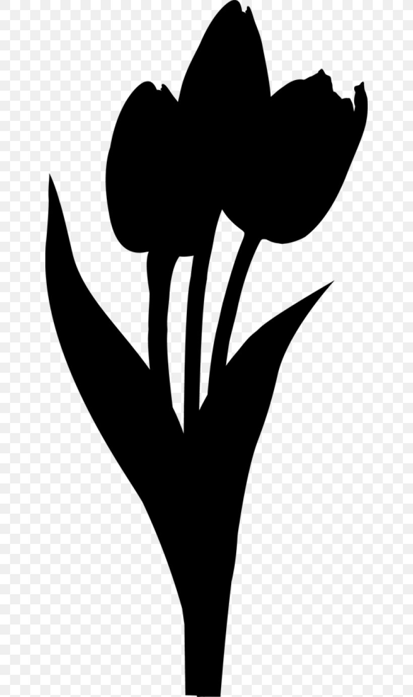 Clip Art Flowering Plant Silhouette Leaf, PNG, 640x1384px, Flower, Art, Blackandwhite, Fictional Character, Flowering Plant Download Free