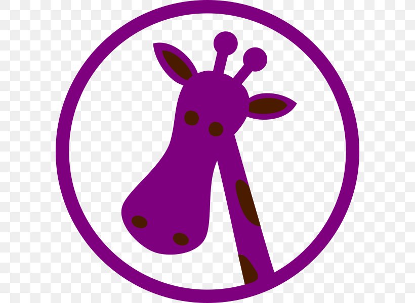 Giraffe Free Clip Art, PNG, 600x600px, Giraffe, Animal, Area, Artwork, Flower Download Free