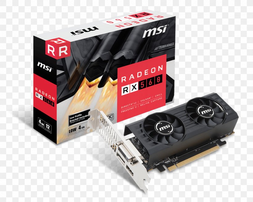 Graphics Cards & Video Adapters MSI AMD Radeon RX 560 AERO ITX OC GDDR5 DVI/HDMI/Displayport PCI-E MSI AMD Radeon RX 560 4GT LP OC 4GB GDDR5 DVI/HDMI/Displayport PCI-Exp GDDR5 SDRAM, PNG, 1024x819px, Graphics Cards Video Adapters, Amd Crossfirex, Amd Radeon 500 Series, Amd Radeon Rx 560, Computer Component Download Free