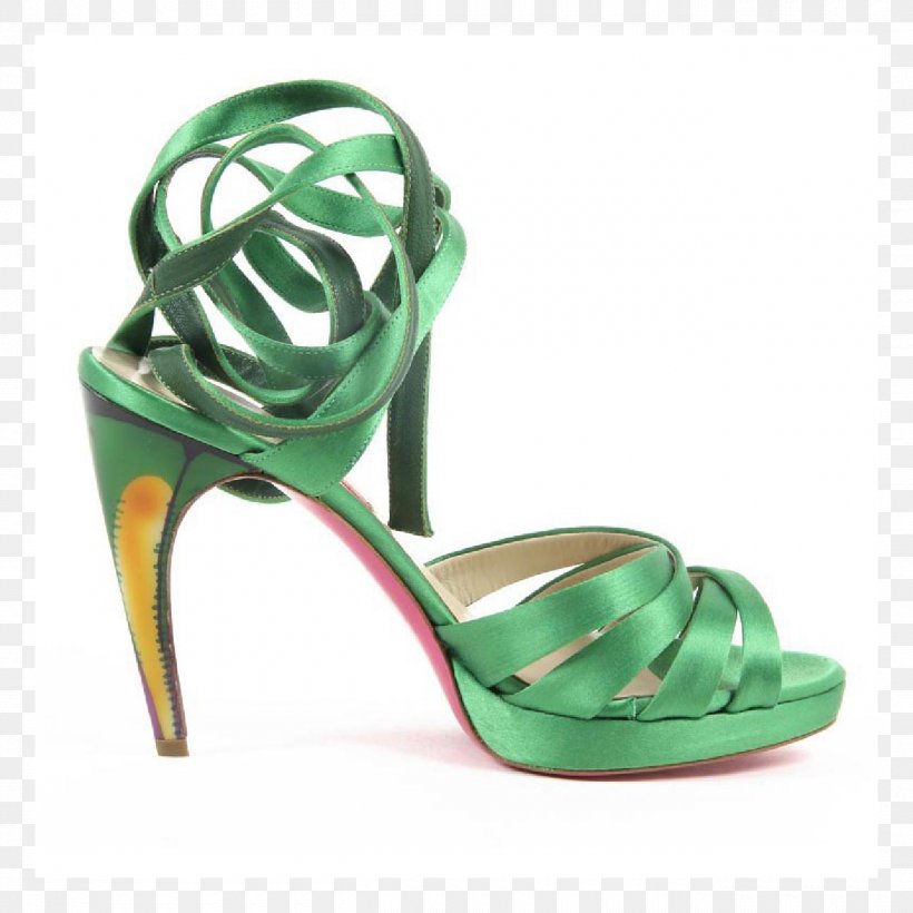 Sandal Shoe High-heeled Footwear Green Leather, PNG, 1300x1300px, Sandal, Basic Pump, Clothing, Court Shoe, Emanuel Ungaro Download Free