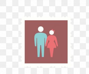 Stamps Style Valentine's Day - Valentines Day Love Courtship Icon PNG