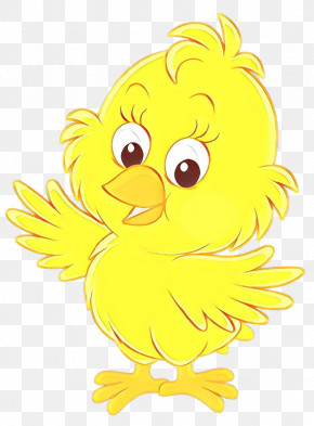 Cartoon Yellow Bird Beak PNG