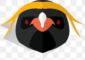Yellow Cartoon Emperor Penguins - Emperor Penguin Flightless Bird Clip Art PNG