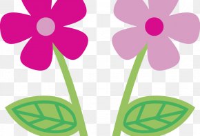 Design - Floral Design Pink M PNG