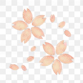 Beige Plant - Pink Leaf Petal Peach Plant PNG