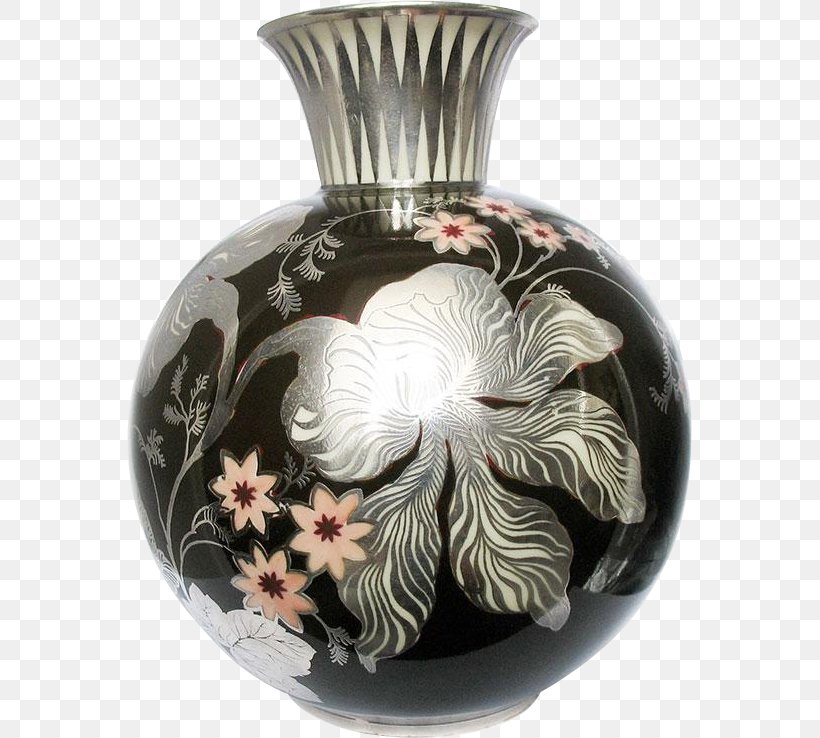 Selb Silver Overlay Vase Ceramic, PNG, 738x738px, Selb, Artifact, Ceramic, Chinese Export Silver, Decorative Arts Download Free