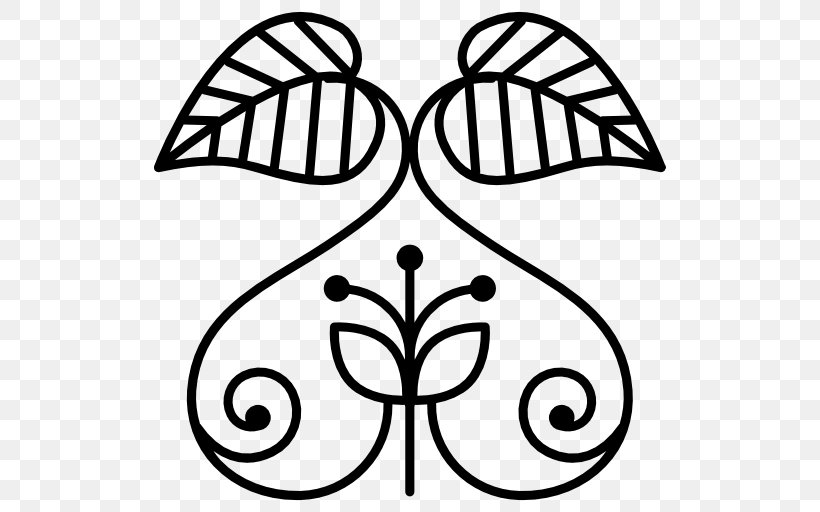 Curls - Floral Design Clip Art PNG