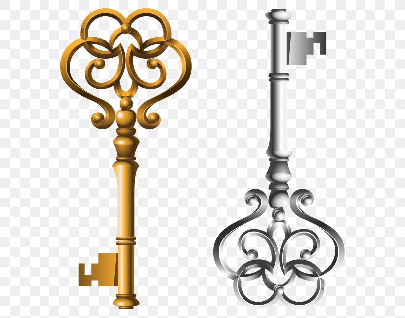 Key Euclidean Vector Clip Art, PNG, 642x644px, Key, Body Jewelry, Brass, Candle Holder, Gold Download Free
