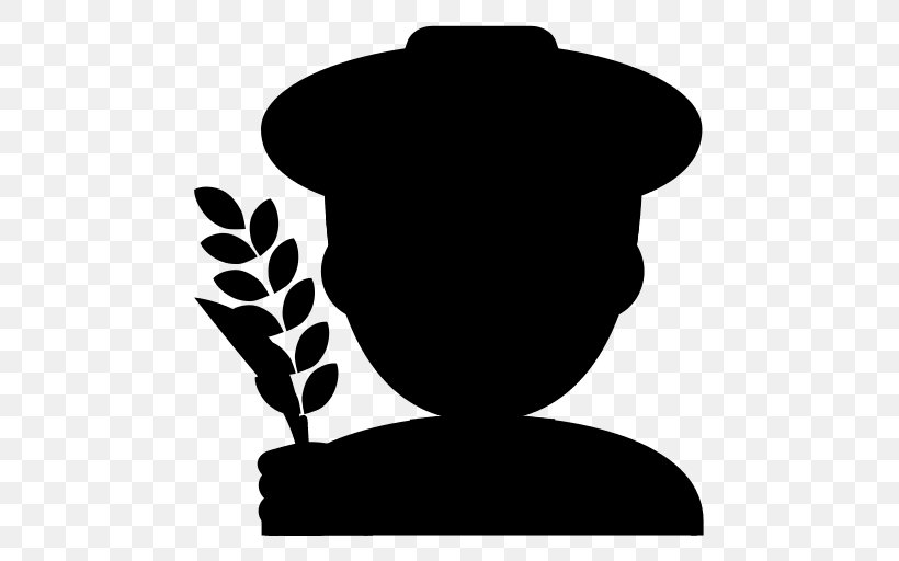 Clip Art Silhouette, PNG, 512x512px, Silhouette, Blackandwhite, Herbaceous Plant, Leaf, Logo Download Free