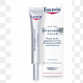 Anti-Wrinkle - Eucerin Hyaluron-Filler Day Cream Dry Skin Eucerin HYALURON-FILLER Eye Cream Hyaluronic Acid PNG