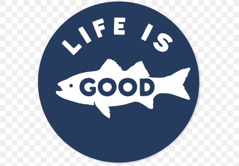 Life Is Good Company T-shirt Decal Sticker Clip Art, PNG, 570x570px, Life Is Good Company, Black And White, Brand, Bumper Sticker, Business Download Free
